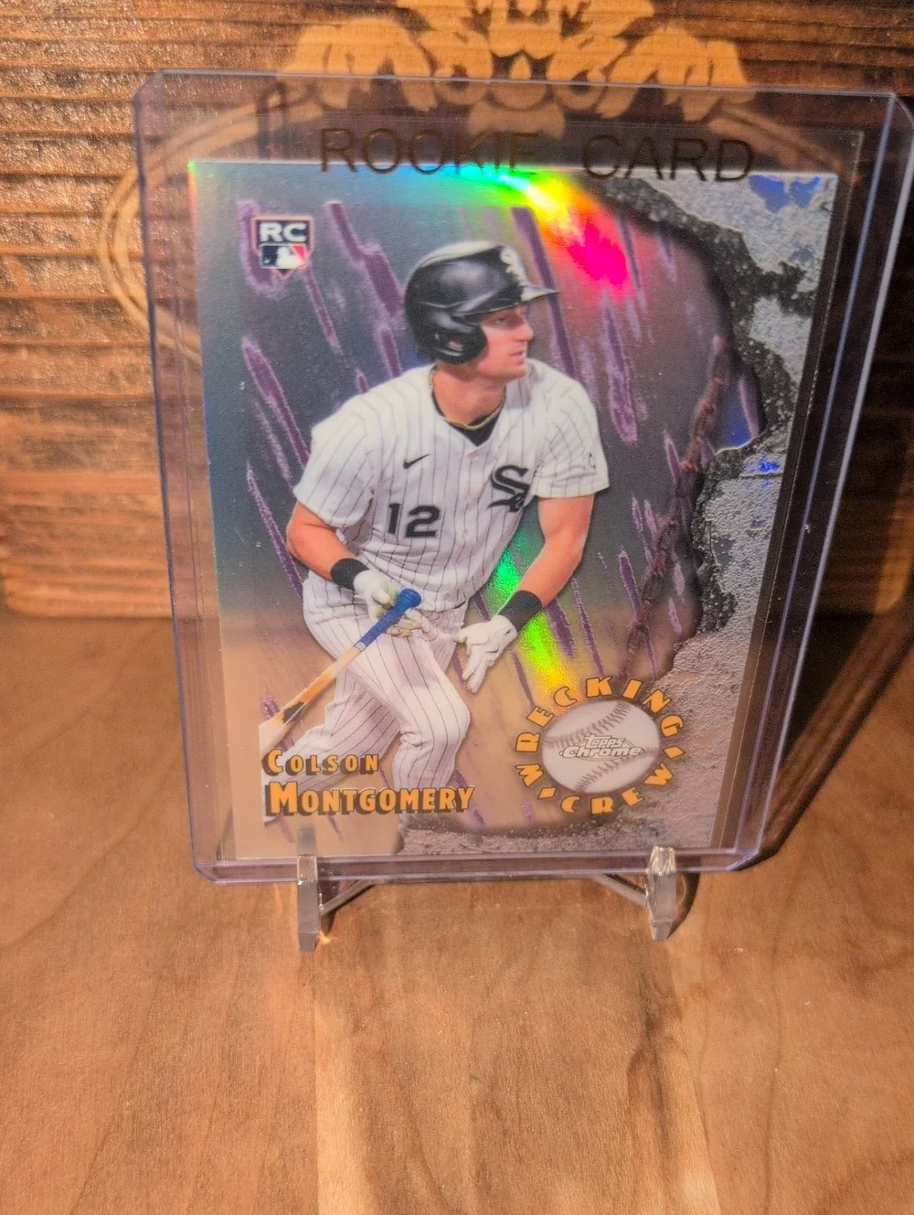 2026 Topps Chrome Colson Montgomery Wrecking Crew Rookie Card White Sox